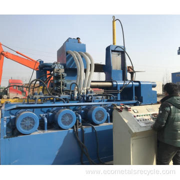 Horizontal Hard Metals Steel Briquette Making Machine